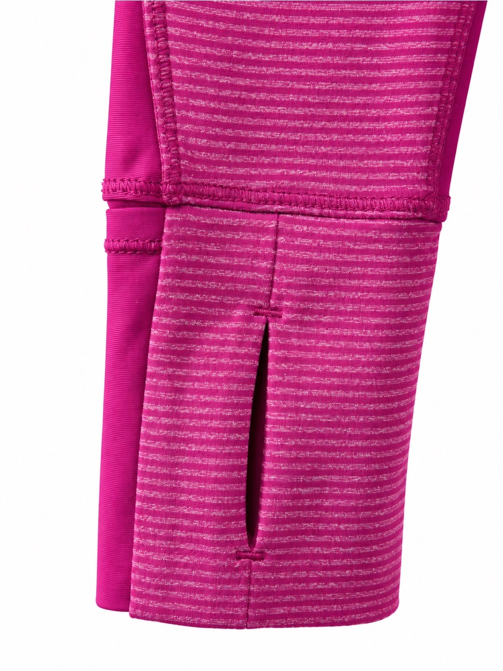 Lululemon Women’s Pink/Fuchsia Quarter Zip Long Sleeve Athletic Top – Size M - Picture 6 of 7